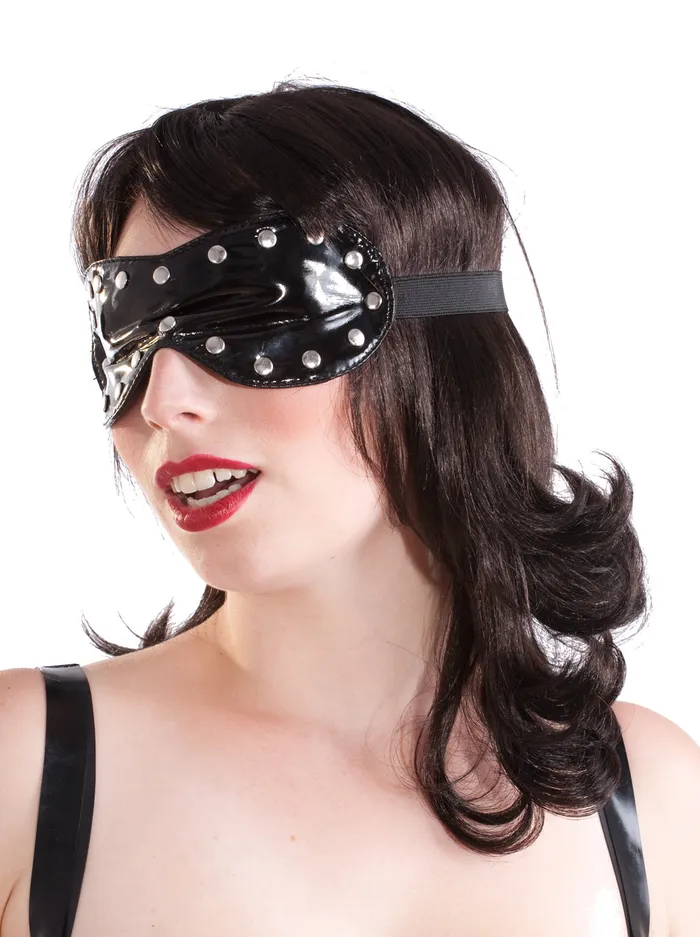 HonourSkintwocom Teddies And Bodies Studded Blindfold One Size HonourSkintwocom Teddies And Bodies Studded Blindfold One Size