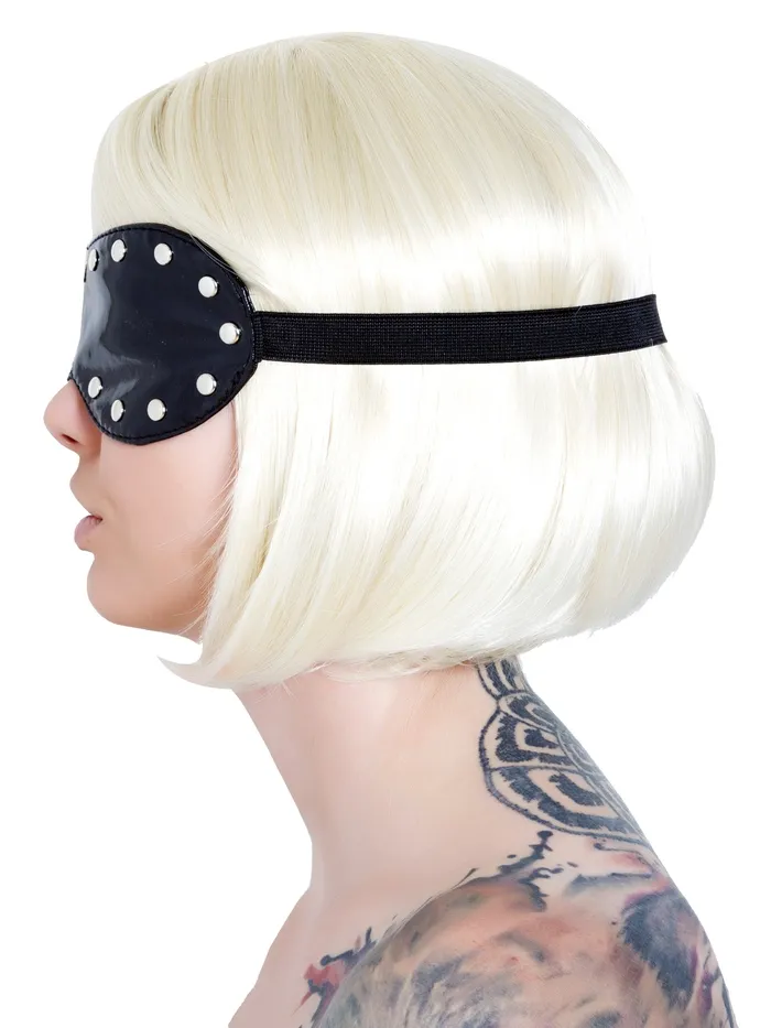 HonourSkintwocom Teddies And Bodies Studded Blindfold One Size HonourSkintwocom Teddies And Bodies Studded Blindfold One Size