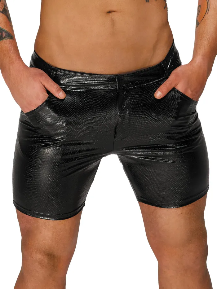 HonourSkintwocom Vibrators Snake Wetlook Midlength Shorts