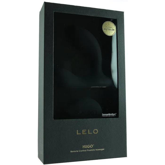 HUGO Remote Control Prostate Massager in Black Lelo Anal HUGO Remote Control Prostate Massager in Black Lelo Anal