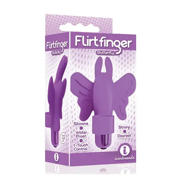 Icon Brands INC Dildos The 9s Flirtfinger Butterfly