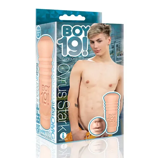 Icon Brands INC Male Sex Toys Boy 19 Teen Twink Stroker Cyrus Stark