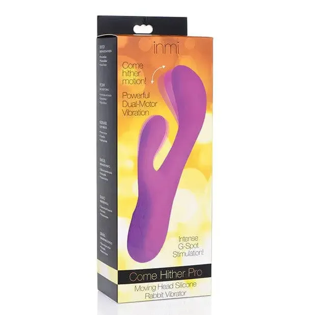 Inmi Come Hither Pro Moving Hard Silicone Rabbit Vibrator inmi Female Sex Toys Inmi Come Hither Pro Moving Hard Silicone Rabbit Vibrator inmi Female Sex Toys