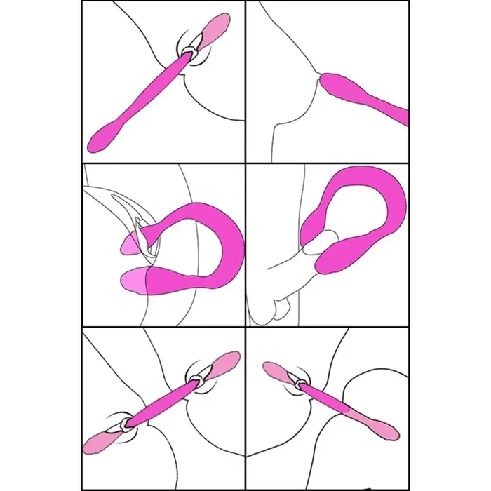 inmi Double Thump 7x Rechargeable Silicone Double Dildo Female Sex Toys inmi Double Thump 7x Rechargeable Silicone Double Dildo Female Sex Toys