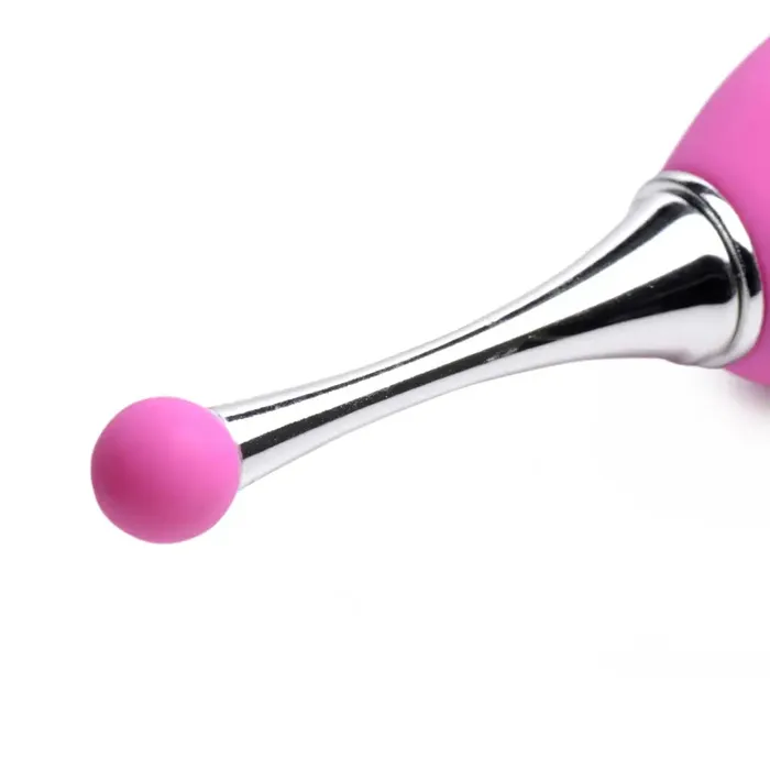 inmi Female Sex Toys Power Zinger Dual Ended Silicone Vibrator
