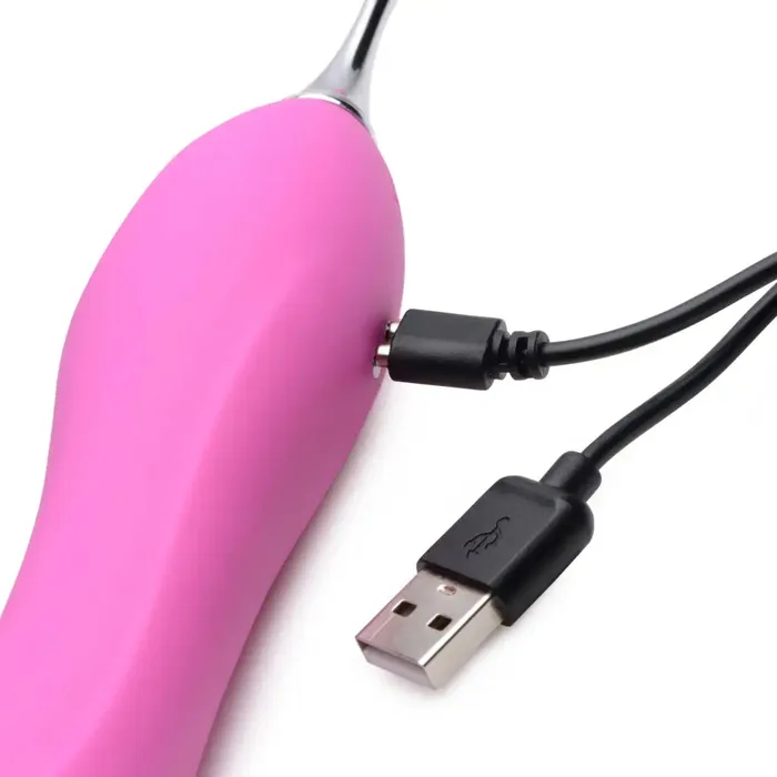 inmi Female Sex Toys Power Zinger Dual Ended Silicone Vibrator