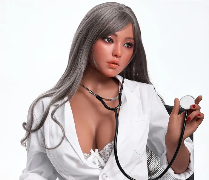 Irontech Doll Male Sex Toys HEADITDS40TANSILICONEBROWNLONG GREY HAIRM16 Irontech Doll Male Sex Toys HEADITDS40TANSILICONEBROWNLONG GREY HAIRM16