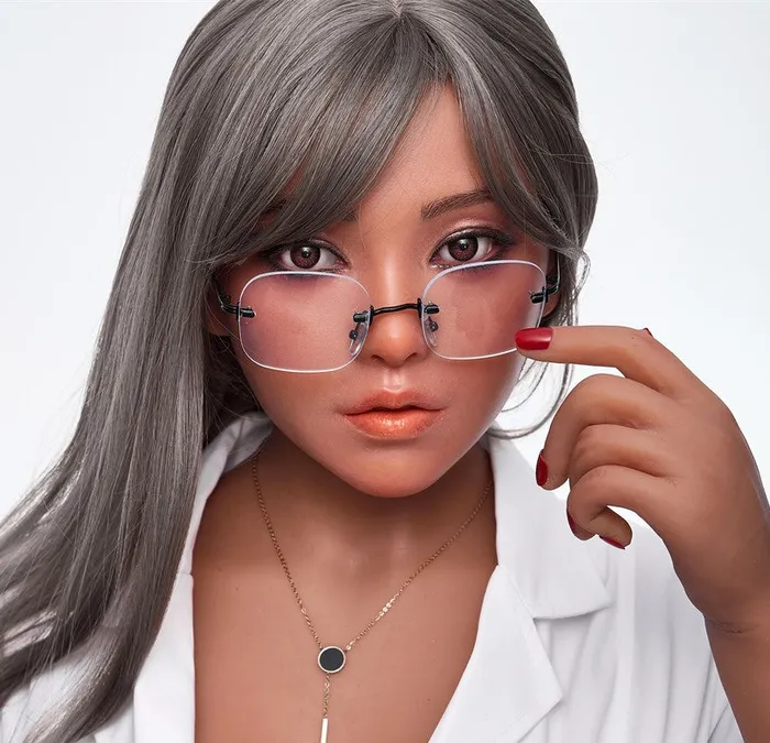 Irontech Doll Male Sex Toys HEADITDS40TANSILICONEBROWNLONG GREY HAIRM16 Irontech Doll Male Sex Toys HEADITDS40TANSILICONEBROWNLONG GREY HAIRM16