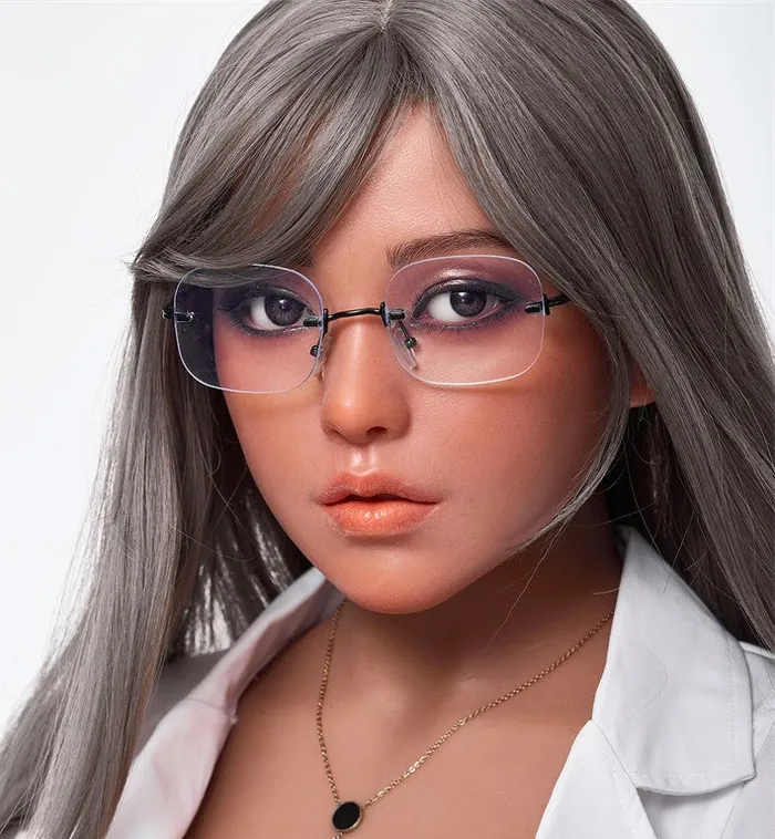 Irontech Doll Male Sex Toys HEADITDS40TANSILICONEBROWNLONG GREY HAIRM16 Irontech Doll Male Sex Toys HEADITDS40TANSILICONEBROWNLONG GREY HAIRM16