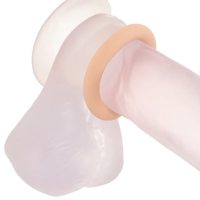 Jock Discreet Silicone Cock Ring Set in Light XR Brands Male Sex Toys