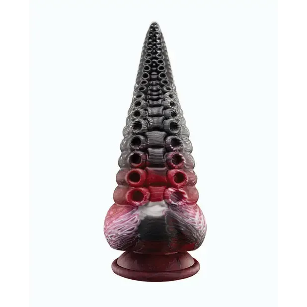 Lava Tentacle Shape Suction Cup Dildo Multi Color Honey Play Box Dildos