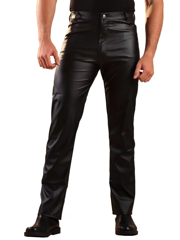Leatherette Jeans HonourSkintwocom Vibrators