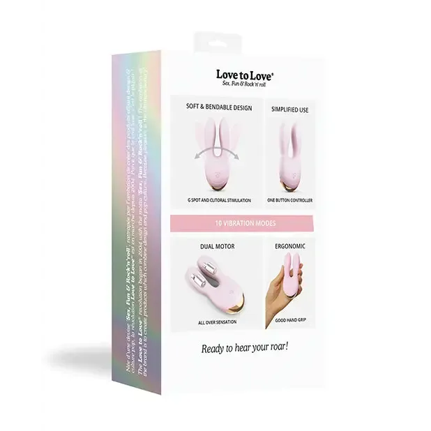 Love to Love Hear Me Flexible Ear Stim Baby Pink Lovely Planet Vibrators Love to Love Hear Me Flexible Ear Stim Baby Pink Lovely Planet Vibrators