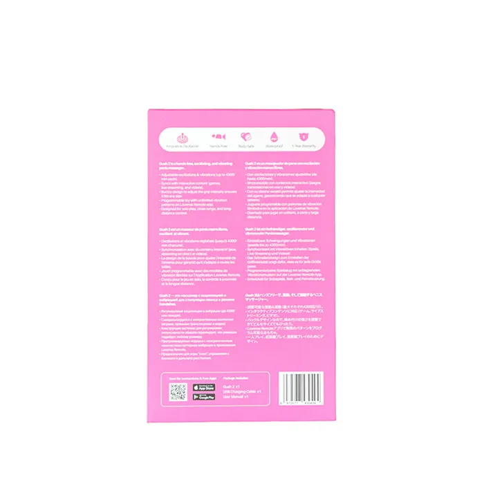Lovense Couples Lovense Gush 2 Hands Free Remote Controlled Vibrating and Oscillating Penis Massager
