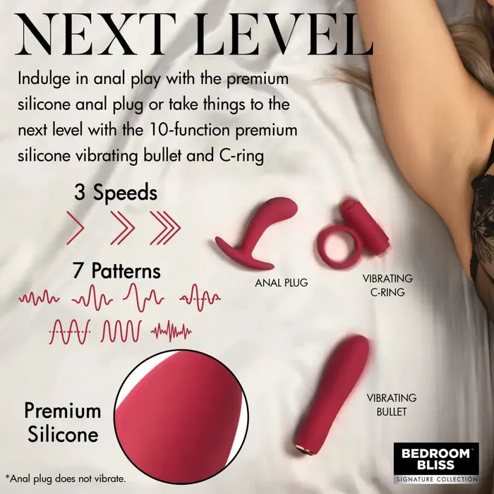 Lovers Deluxe Bondage Massage Set XR Brands Couples