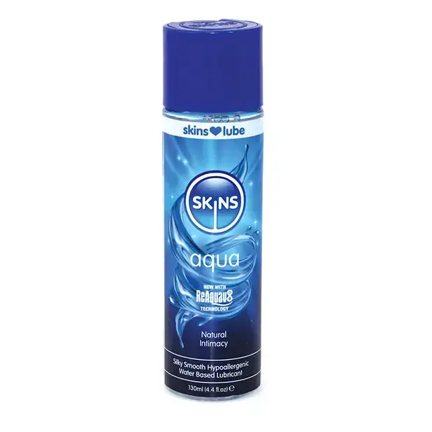 Lubricants Creative Conceptions LLC Skins Aqua WaterBased Lubricant 85 oz Lubricants Creative Conceptions LLC Skins Aqua WaterBased Lubricant 85 oz