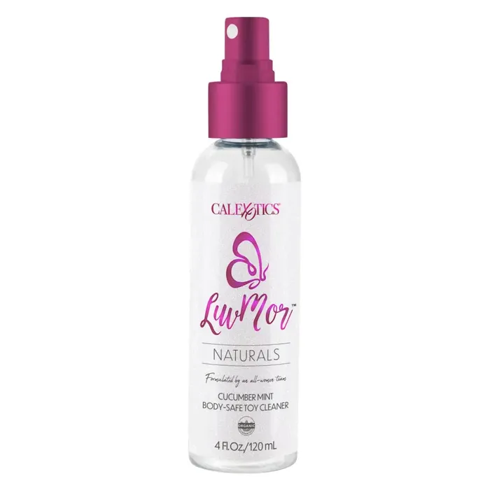 Luvmor Naturals Cucumber Mint Bodysafe Toy Cleaner 4oz CalExotics Vibrators Luvmor Naturals Cucumber Mint Bodysafe Toy Cleaner 4oz CalExotics Vibrators