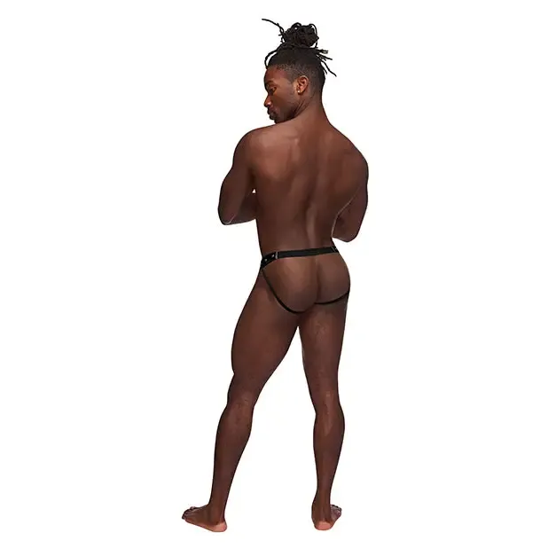 Male Power Mens Cyclops Jock Black Fetish Gear LXL Male Power Male Sex Toys Male Power Mens Cyclops Jock Black Fetish Gear LXL Male Power Male Sex Toys