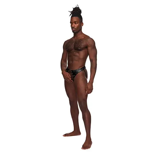 Male Power Mens Cyclops Jock Black Fetish Gear LXL Male Power Male Sex Toys Male Power Mens Cyclops Jock Black Fetish Gear LXL Male Power Male Sex Toys