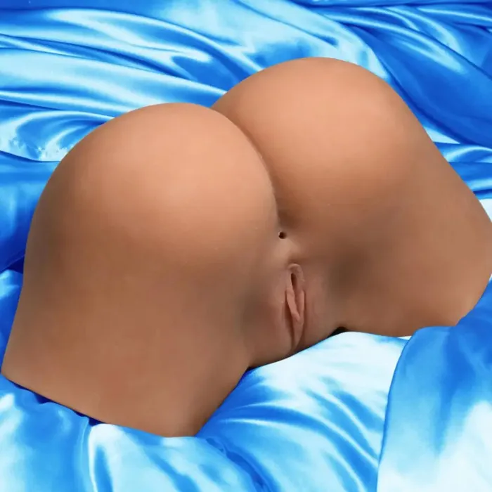 Male Sex Toys Curve Toys Squeezing And Vibrating Pussy And Ass Masturbator