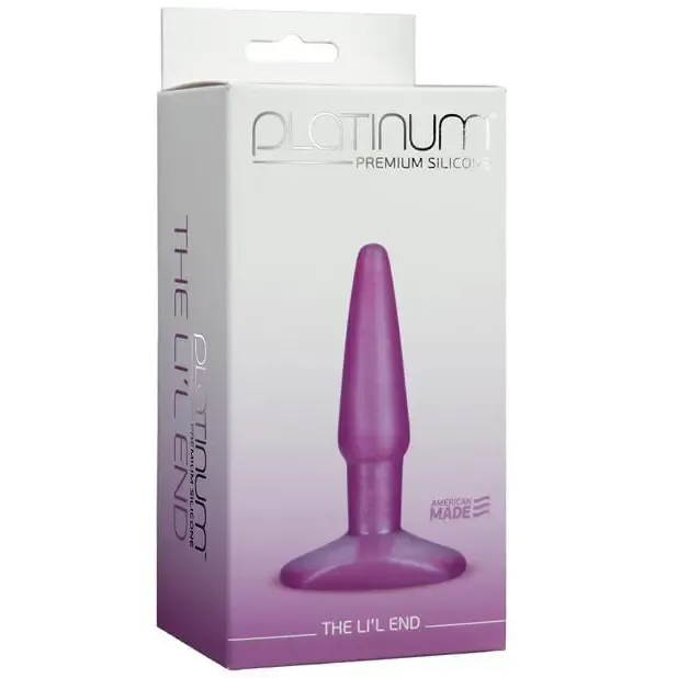 Male Sex Toys Doc Johnson Platinum Silicone The Lil End