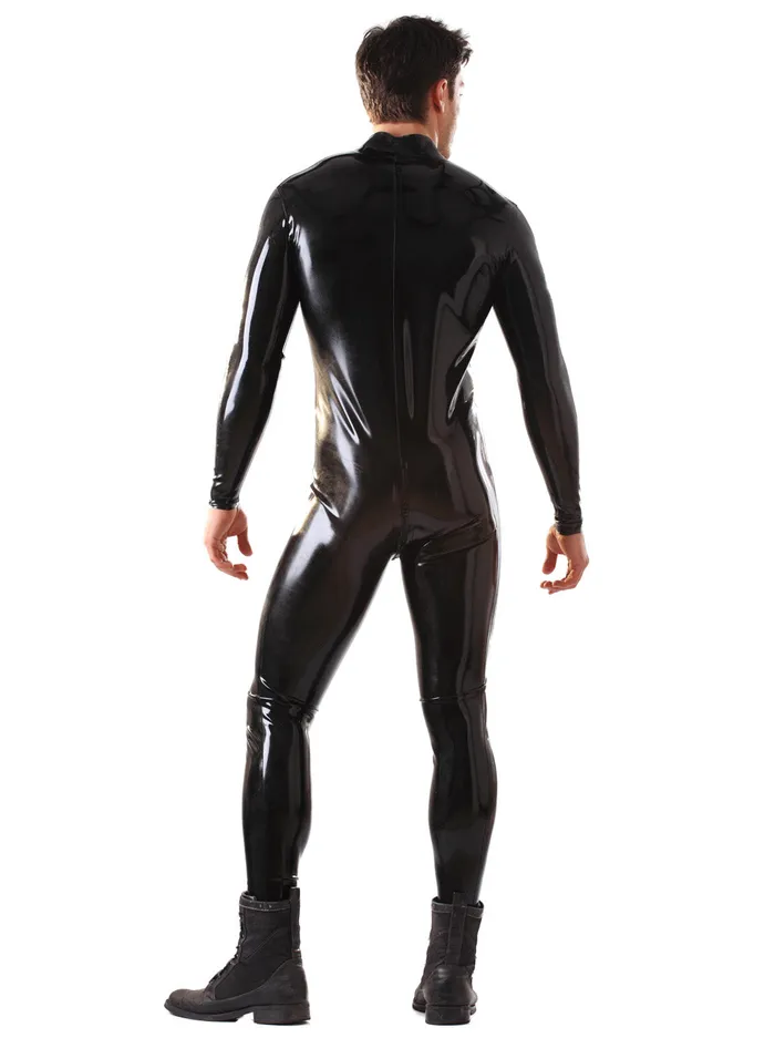 Male Sex Toys HonourSkintwocom Clearance Male Latex Catsuit With Front Through Zip