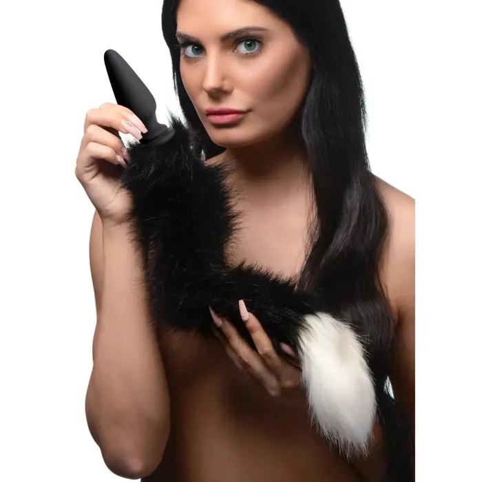 Male Sex Toys Large Anal Plug With Interchangeable Fox Tail Tailz