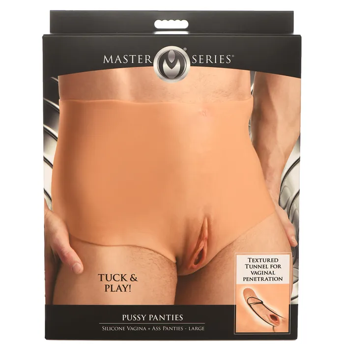Male Sex Toys Master Series Tuck Play Pussy Panties XR Brands