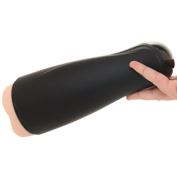 Male Sex Toys Pipedream PDX Elite FckGasm Auto Suction Stroker in Light
