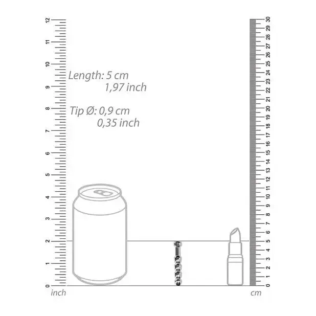 Male Sex Toys Shots America Shots Ouch 9mm Urethral Sounding Metal Plug Male Sex Toys Shots America Shots Ouch 9mm Urethral Sounding Metal Plug