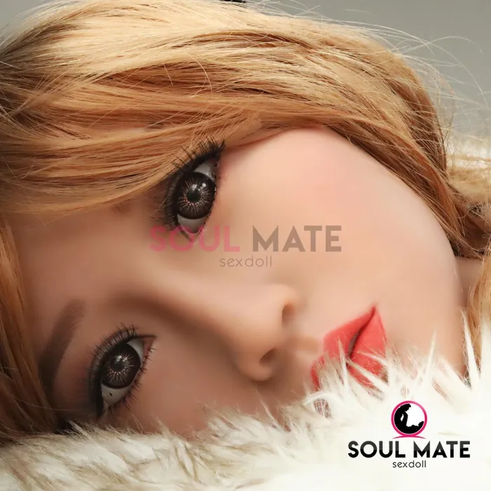Male Sex Toys SoulMate Dolls SoulMate Dolls Josie Head Sex Doll Heads Light Brown
