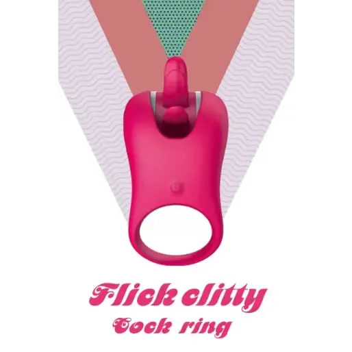 Male Sex Toys Sweet Dreams Flicker Clitty Cock Ring