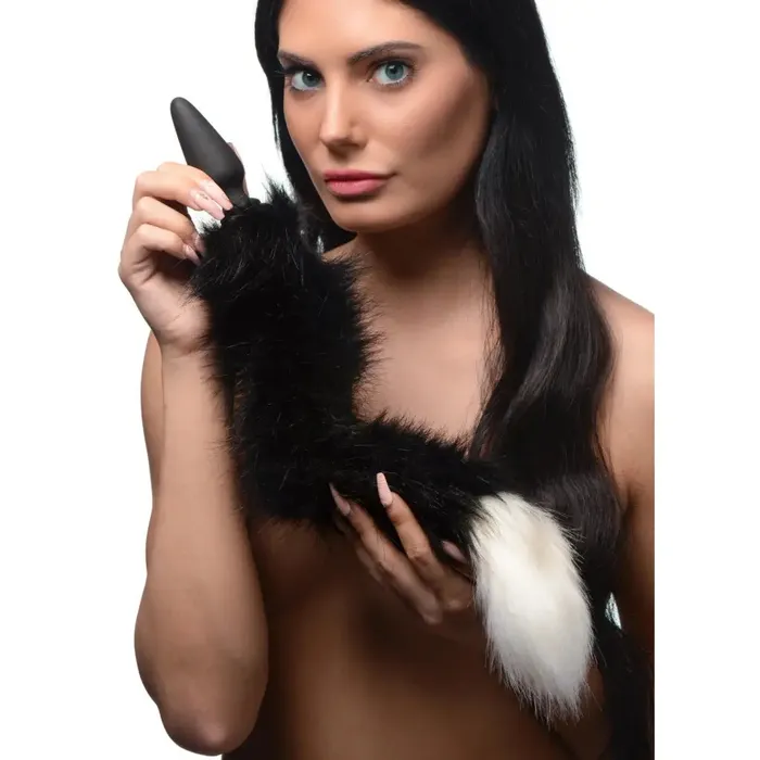 Male Sex Toys Tailz Small Anal Plug With Interchangeable Fox Tail