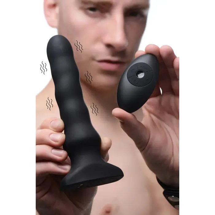 Male Sex Toys Thunderplugs Silicone Vibrating And Squirming Plug With Remote Control
