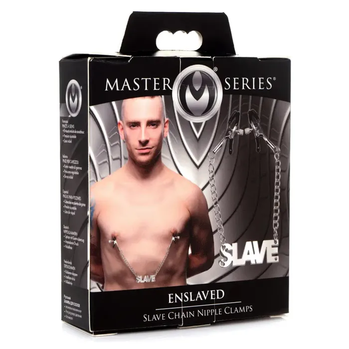 Master Series Nipple Clitoral Toys Slave Chain Nipple Clamps