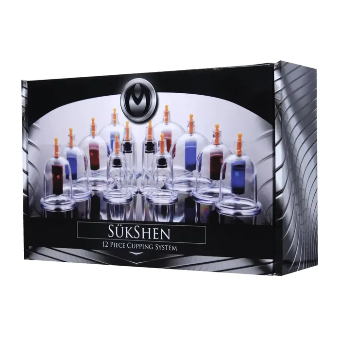 Master Series Sukshen 12 Piece Cupping Set Female Sex Toys