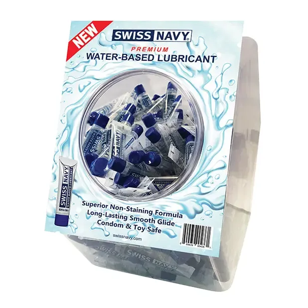 MD Science Female Sex Toys Swiss Navy Water Based 100ct Display 10 Ml