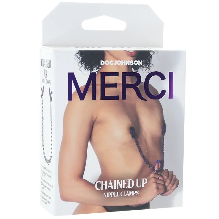 Merci Chained Up Nipple Clamps Doc Johnson Couples