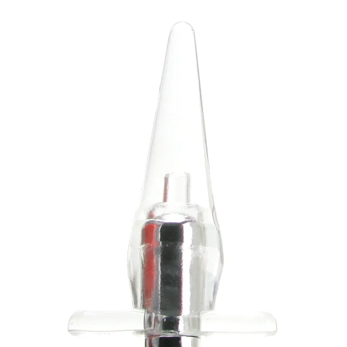 Mini Vibro Tease Anal Probe in Clear CalExotics Anal