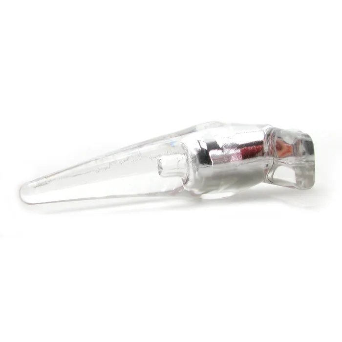 Mini Vibro Tease Anal Probe in Clear CalExotics Anal