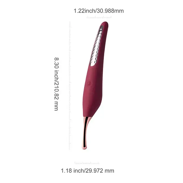 Ms Honey Pinpoint Clit Vibrator Nipple Stimulator Red Wine Honey Play Box Vibrators Ms Honey Pinpoint Clit Vibrator Nipple Stimulator Red Wine Honey Play Box Vibrators