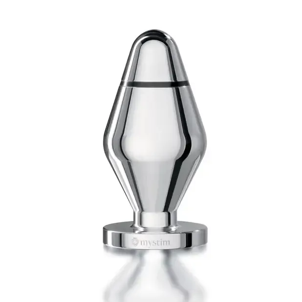 Mystim Gmbh Anal Mystim Little John Buttplug Small Aluminum Silver Mystim Gmbh Anal Mystim Little John Buttplug Small Aluminum Silver