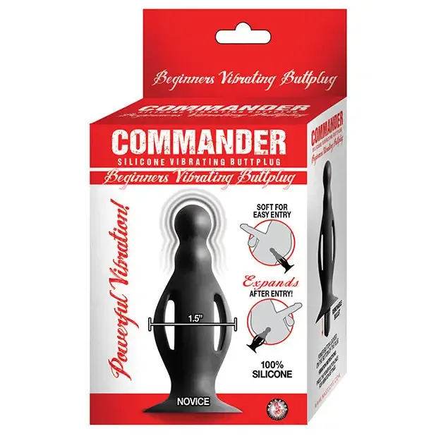 Nasstoys Anal Commander Beginners Vibrating Butt Plug Small
