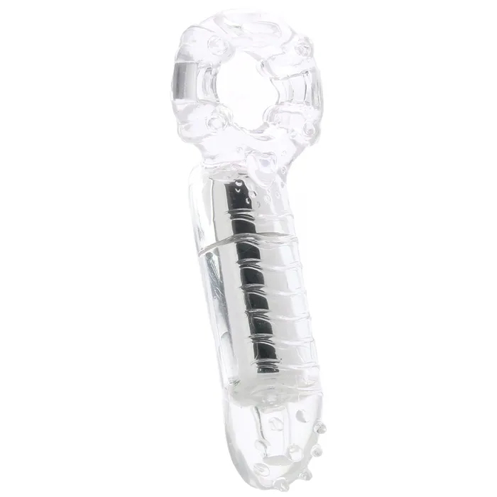 Nasstoys Couples MachO Clitoral Massage Vibrating Cock Ring in Clear Nasstoys Couples MachO Clitoral Massage Vibrating Cock Ring in Clear