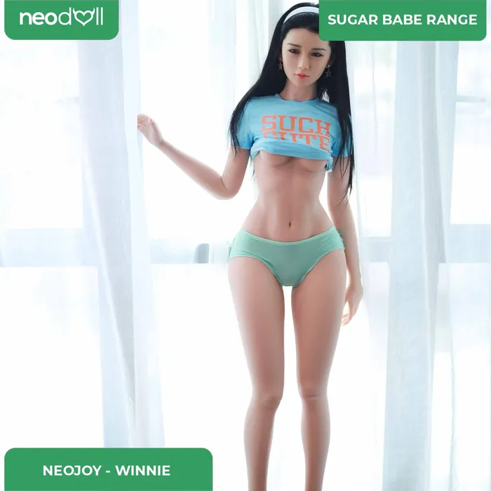 Neodoll Sugar Babe Neodoll Sugar Babe Winnie Silicone TPE Hybrid Sex Doll Uterus Gel Breast 157cm Natural Male Sex Toys