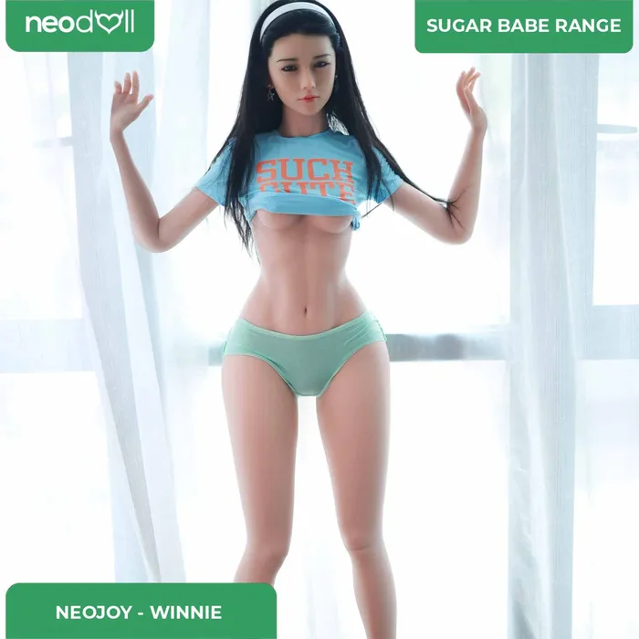 Neodoll Sugar Babe Neodoll Sugar Babe Winnie Silicone TPE Hybrid Sex Doll Uterus Gel Breast 157cm Natural Male Sex Toys