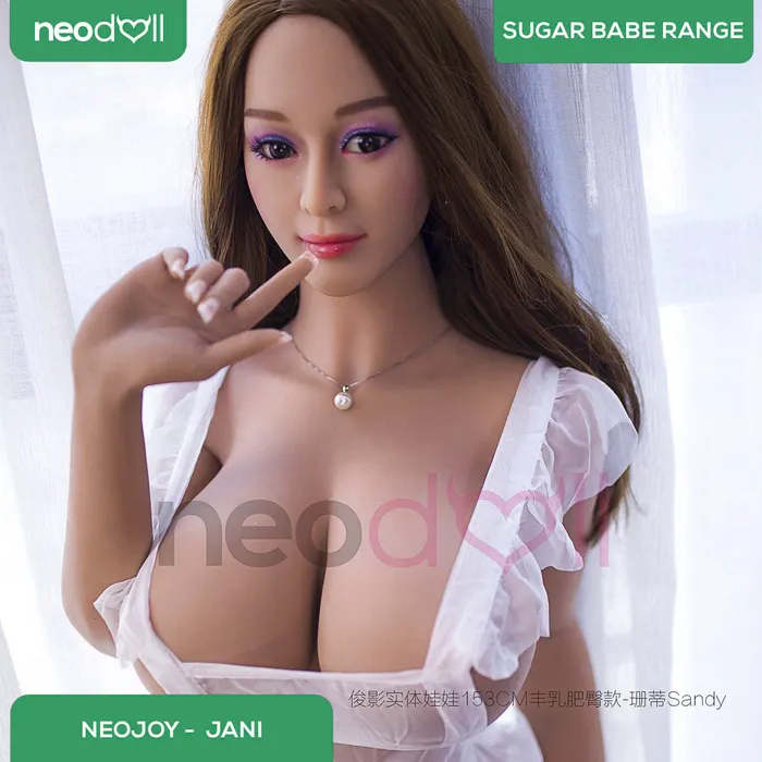 Neodoll Sugar Babe Sandy Realistic Sex Doll Gel Breast Uterus 153cm Wheat Neodoll Sugar Babe Male Sex Toys