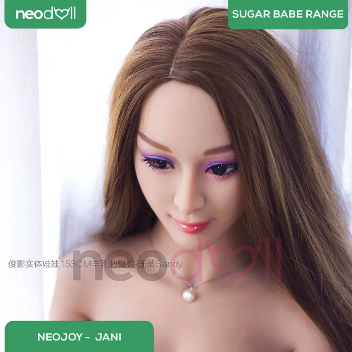 Neodoll Sugar Babe Sandy Realistic Sex Doll Gel Breast Uterus 153cm Wheat Neodoll Sugar Babe Male Sex Toys