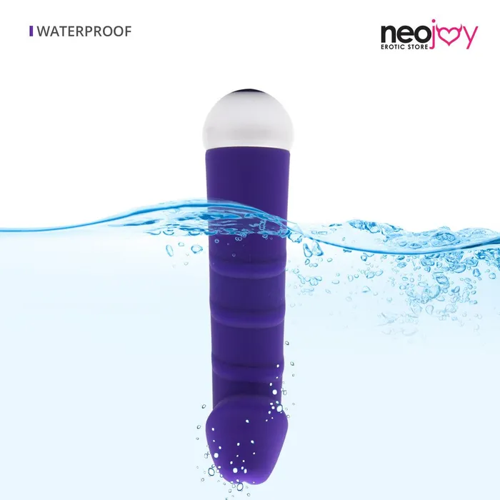 Neojoy 7 Vibes Premium Silicone Vibrating Dildo Purple 15cm 59 Inch Neojoy Vibrators