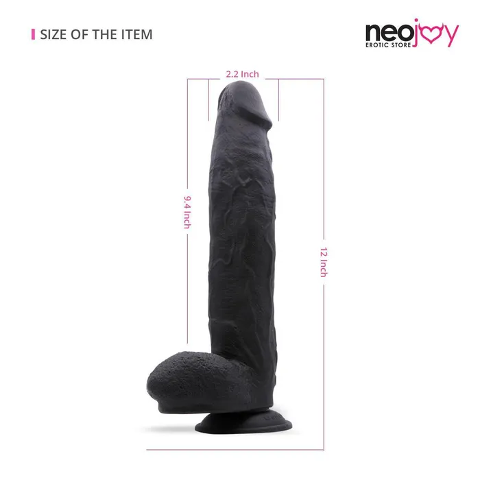 Neojoy Black Knight Dildo 12 Inch Neojoy Anal Neojoy Black Knight Dildo 12 Inch Neojoy Anal